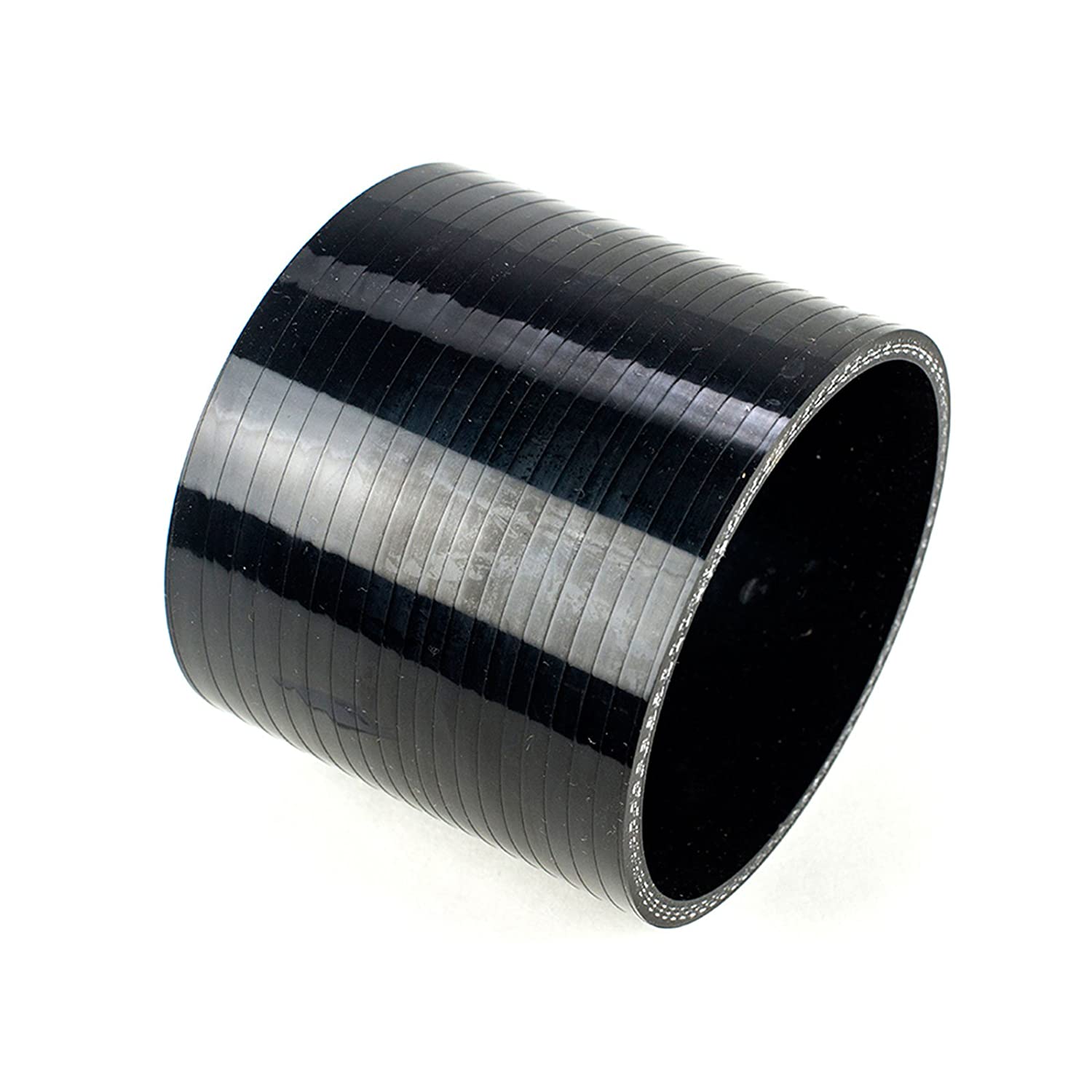 TT Racing Silicone Straight Coupler Hose Coupling Pipe Black