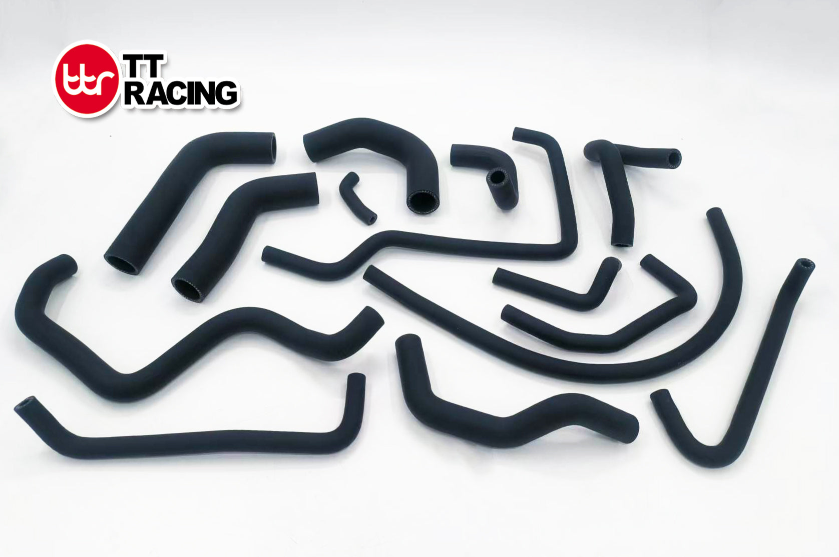 Silicone Coolant & Breather Hoses fits Mazda Mx5 MK1 1.8 NA Miata TTR Matt Black