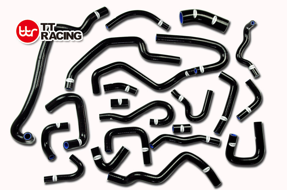 For Nissan Silvia S13 CA18DET 180SX 200SX 89-94 Silicone Heater Hose Kit