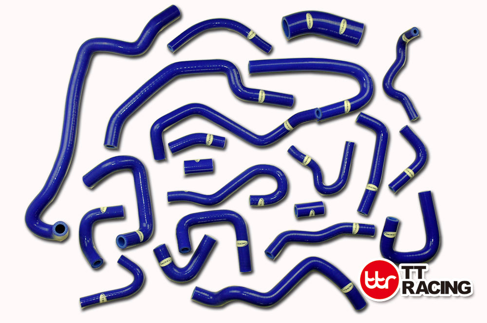 For Nissan Silvia S13 CA18DET 180SX 200SX 89-94 Silicone Heater Hose Kit