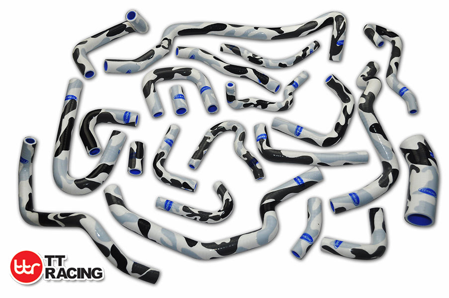 For Nissan Silvia S13 CA18DET 180SX 200SX 89-94 Silicone Heater Hose Kit