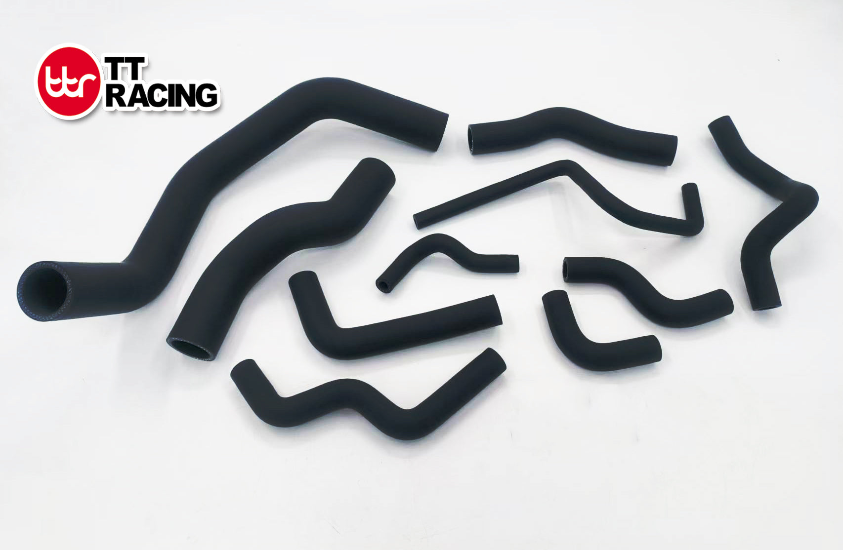 SILICONE RADIATOR HOSE KIT FOR NISSAN SILVIA 200SX 240SX S14 S15 SR20DET Matt Black