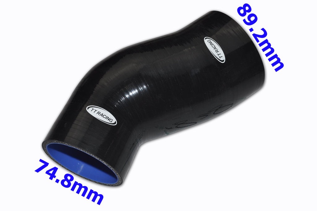 Silicone Airbox Hose Pipe Fits Subaru Impreza WRX, STi V3/4 ID 89mm & 76mm