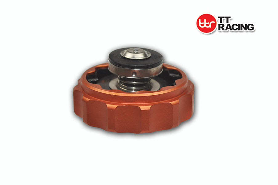 For Honda NISSAN Mitsubishi Billet Radiator Cap Aluminum Alloy + O-Ring