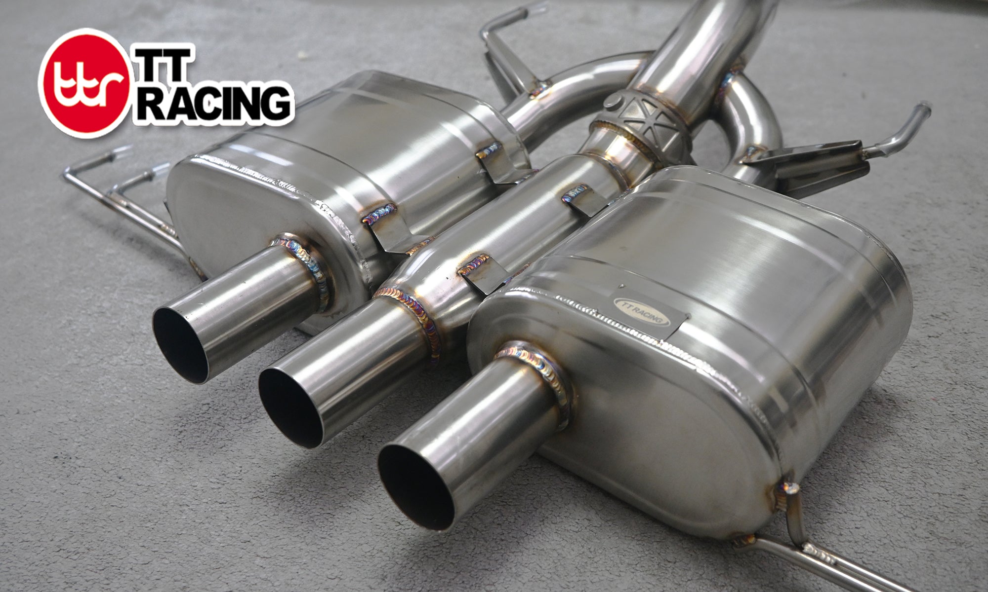 3" Stainless Steel Valve Control CatBack Exhaust w/ Carbon Tips  Honda Type R FK8 4" Tip