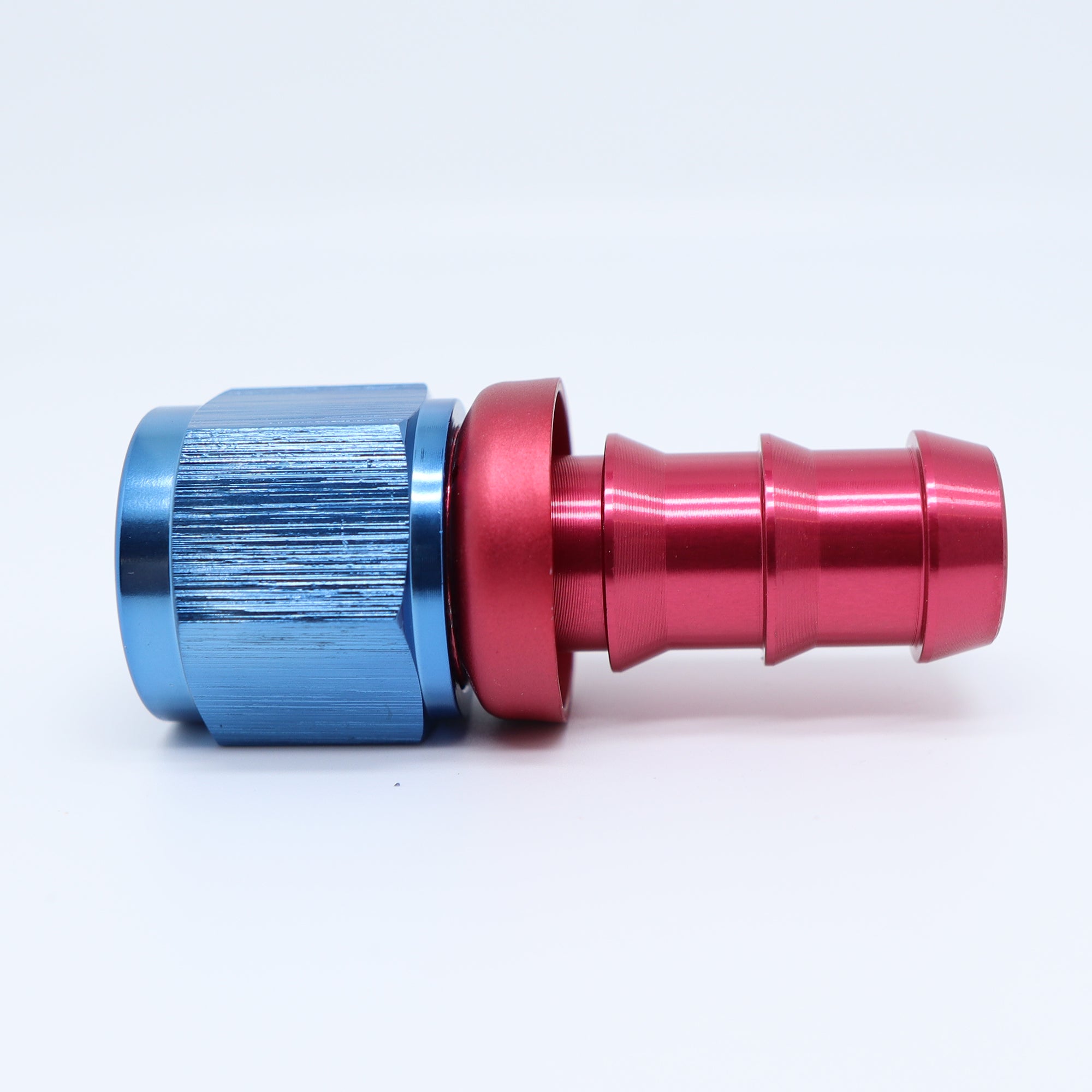 AN6/AN8/AN10 Push lock Loc On Black Fuel Hose 20ft 10 Fitting Kit
