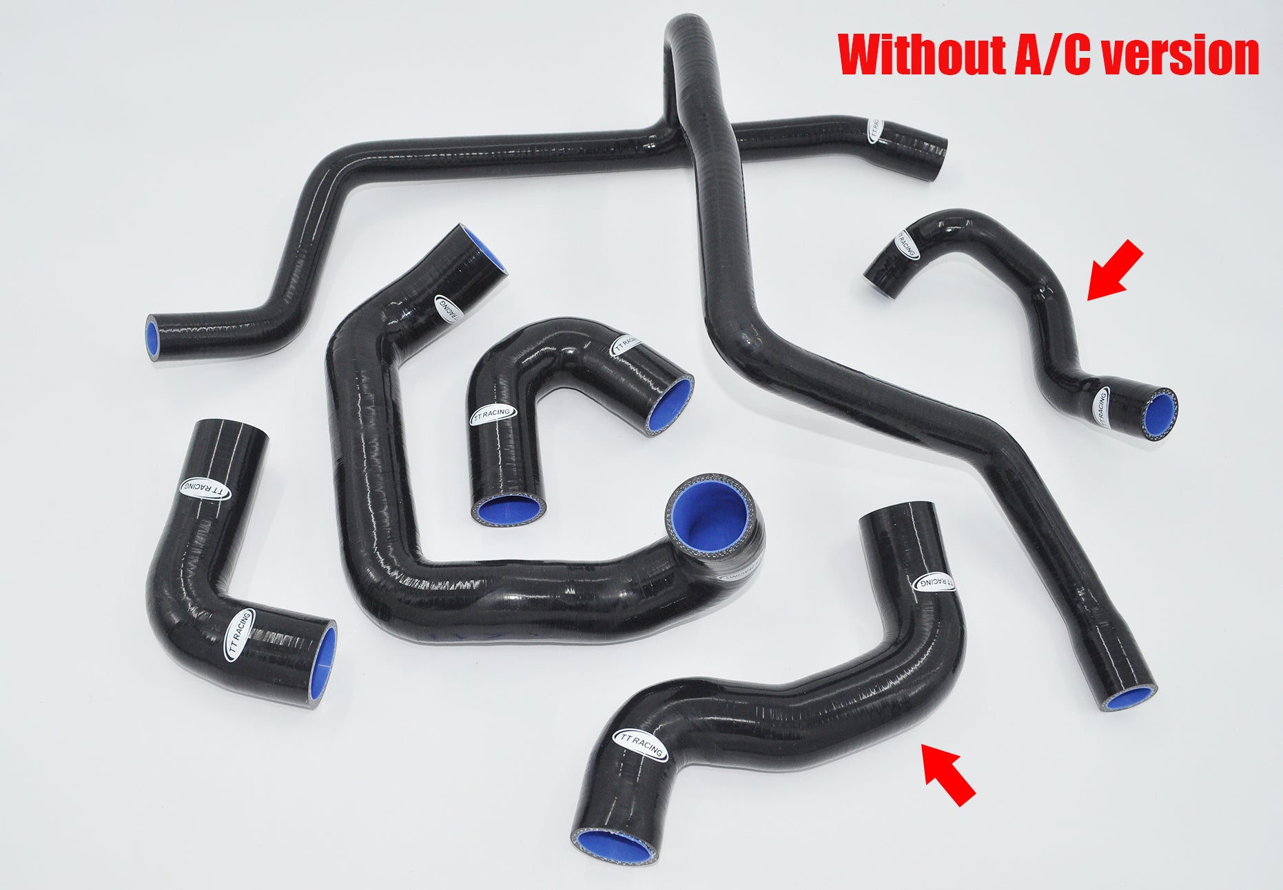 Silicone Radiator Hose Kit Non Air Conditioner For BMW E30 M20 325 325i 88-93