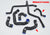 Silicone Radiator Hose Kit Non Air Conditioner For BMW E30 M20 325 325i 88-93