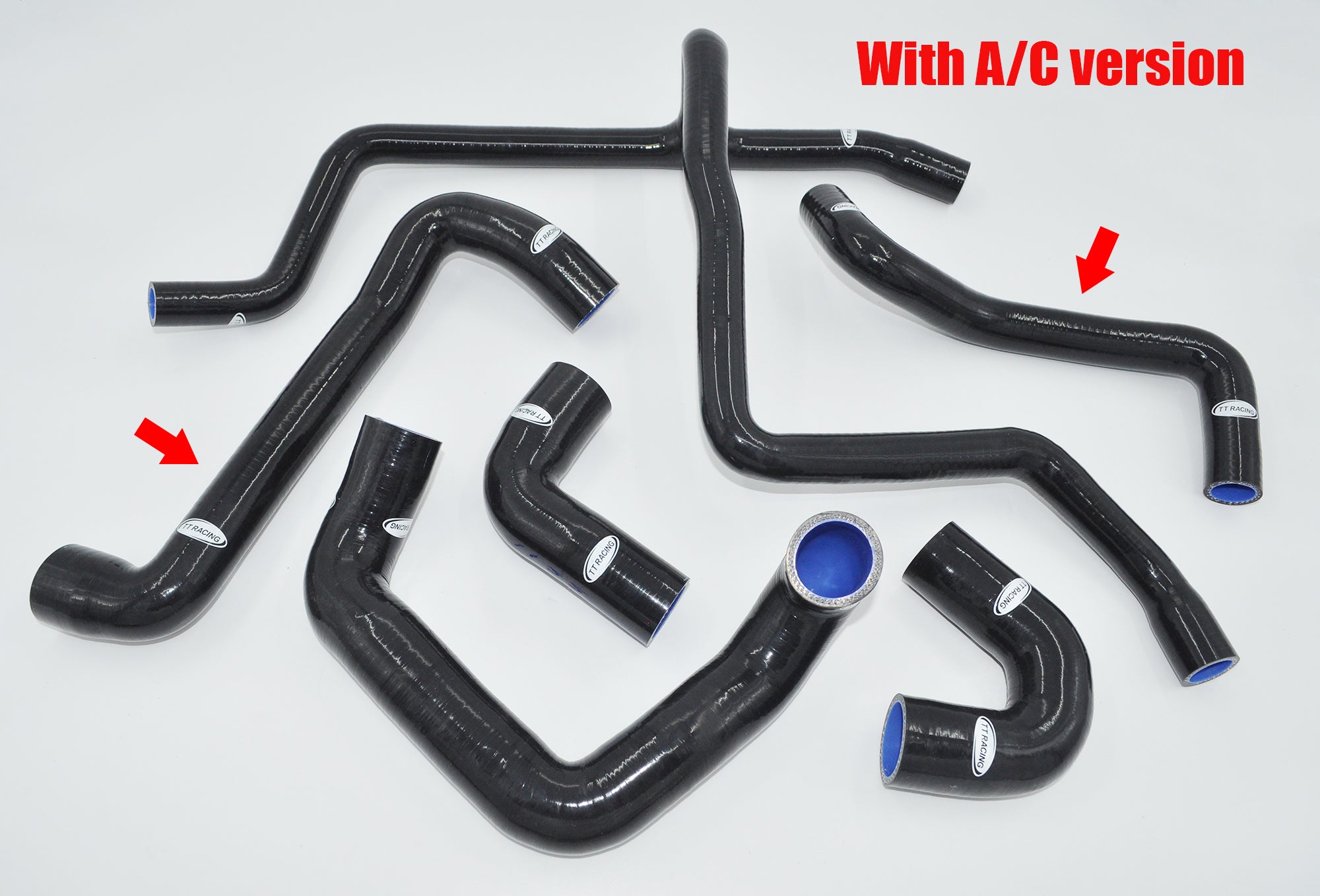 Silicone Radiator Hose Kit Air Conditioner For BMW E30 M20 325 325i 1988-1993 BK