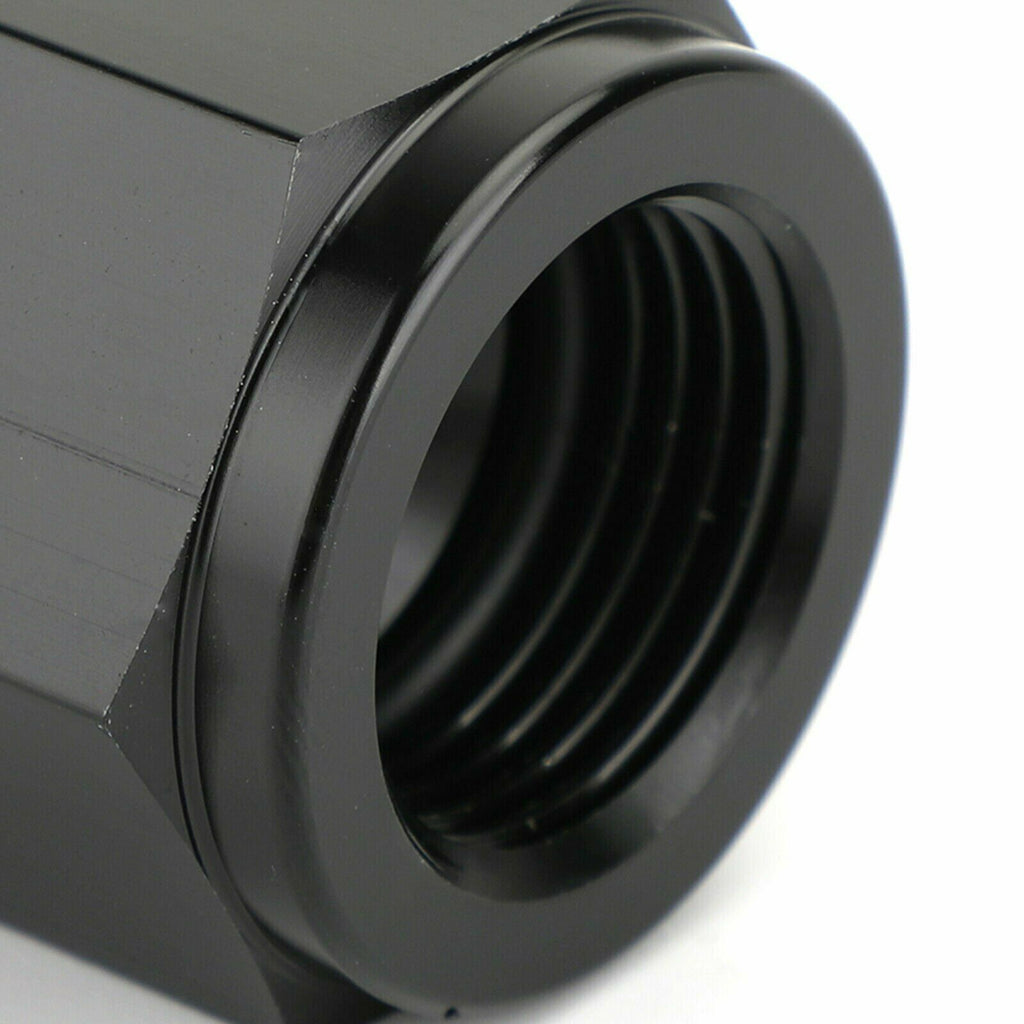 10 AN Female -6 AN Male AN Flare Fitting Reducer Adapter Black
