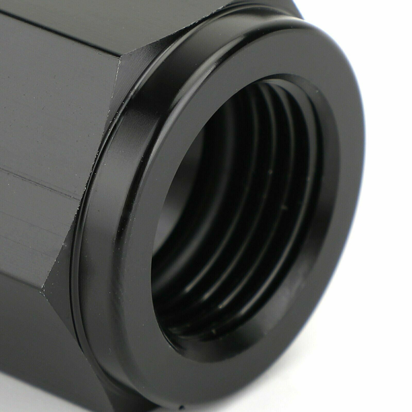10 AN Female -6 AN Male AN Flare Fitting Reducer Adapter Black