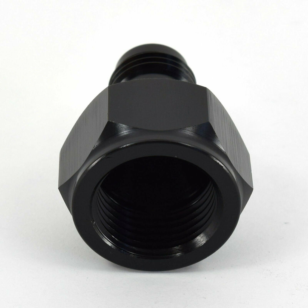 8 AN Female -6 AN Male AN Flare Fitting Reducer Adapter Black