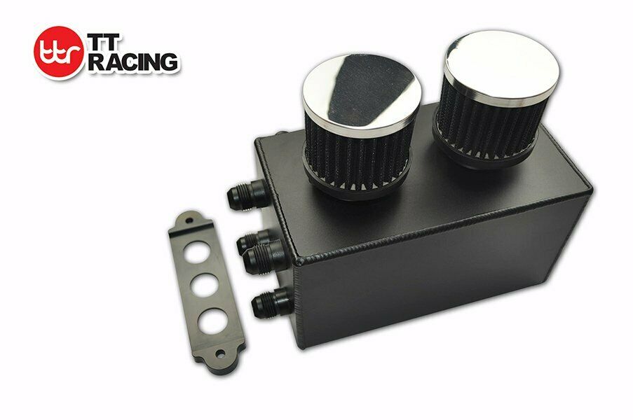 Oil Catch Can Kit Breather 6 Port Honda Civic 92-00 Integra EK EG DC