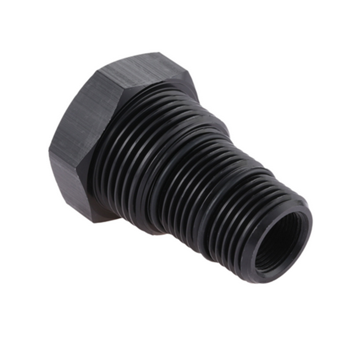 Corrsion resistant Automotive Threaded Oil Filter Adapter Black TTRacing