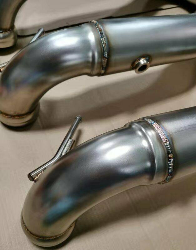TTRacing Catless Downpipe fit Mercedes Benz