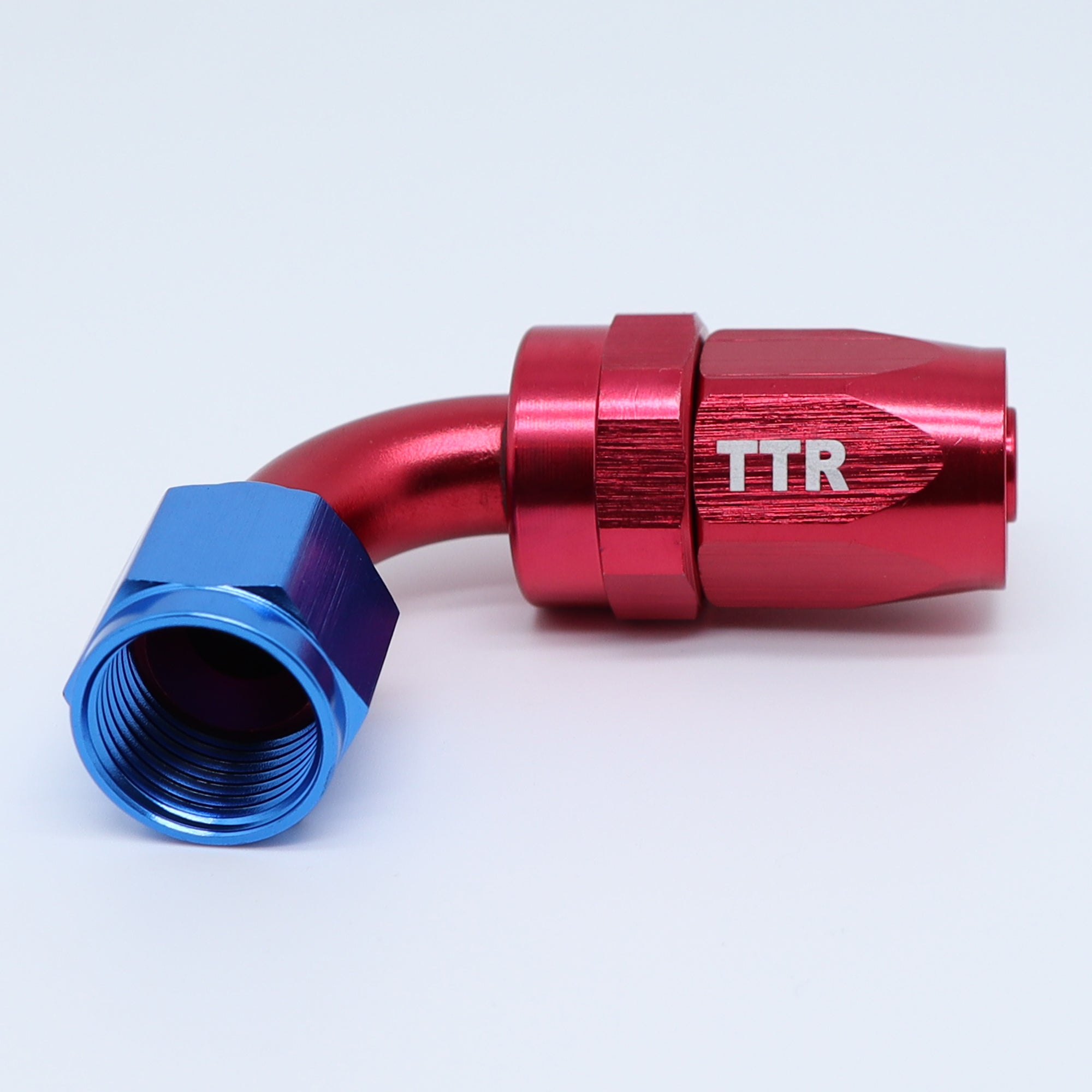 4AN|6AN|8AN|10AN|12AN -SS Braided Fuel Hose 30ft Red/Blue 12 Fittings