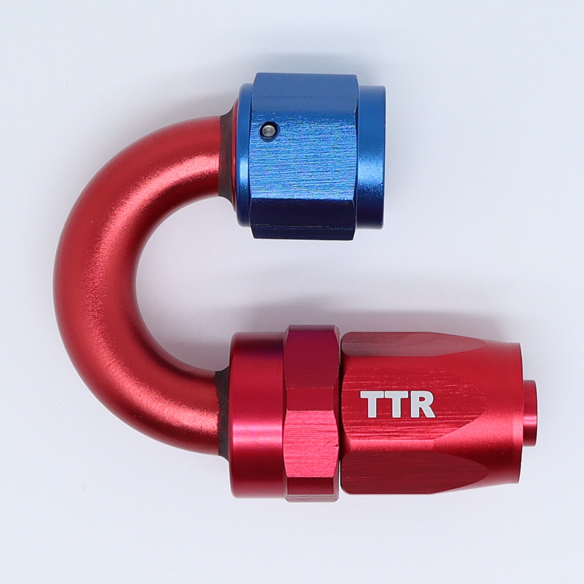 4AN|6AN|8AN|10AN|12AN -SS Braided Fuel Hose 30ft Red/Blue 12 Fittings
