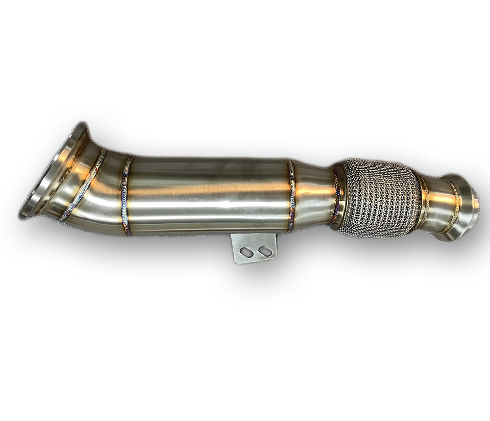 Titanium 89mm YPIPE DownPipe Exhaust 2020 Toyota Supra A90 GR1