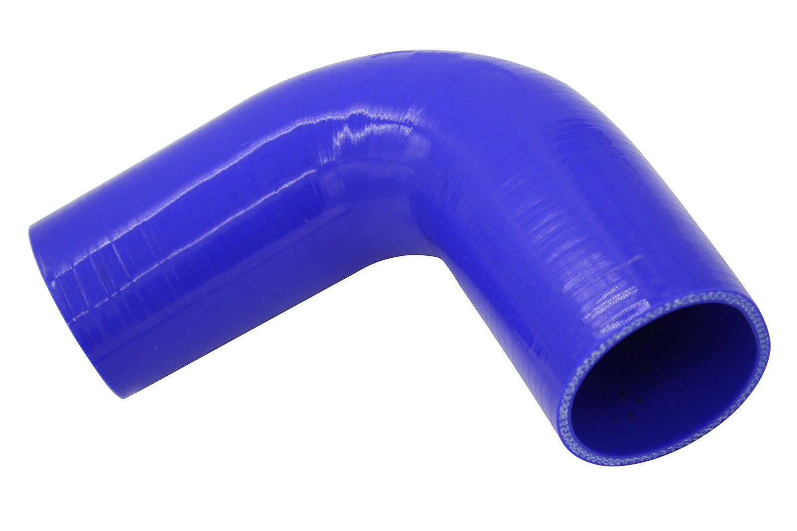 4PLY Silicone 90 Degree Elbow intercooler Radiator Hose Blue