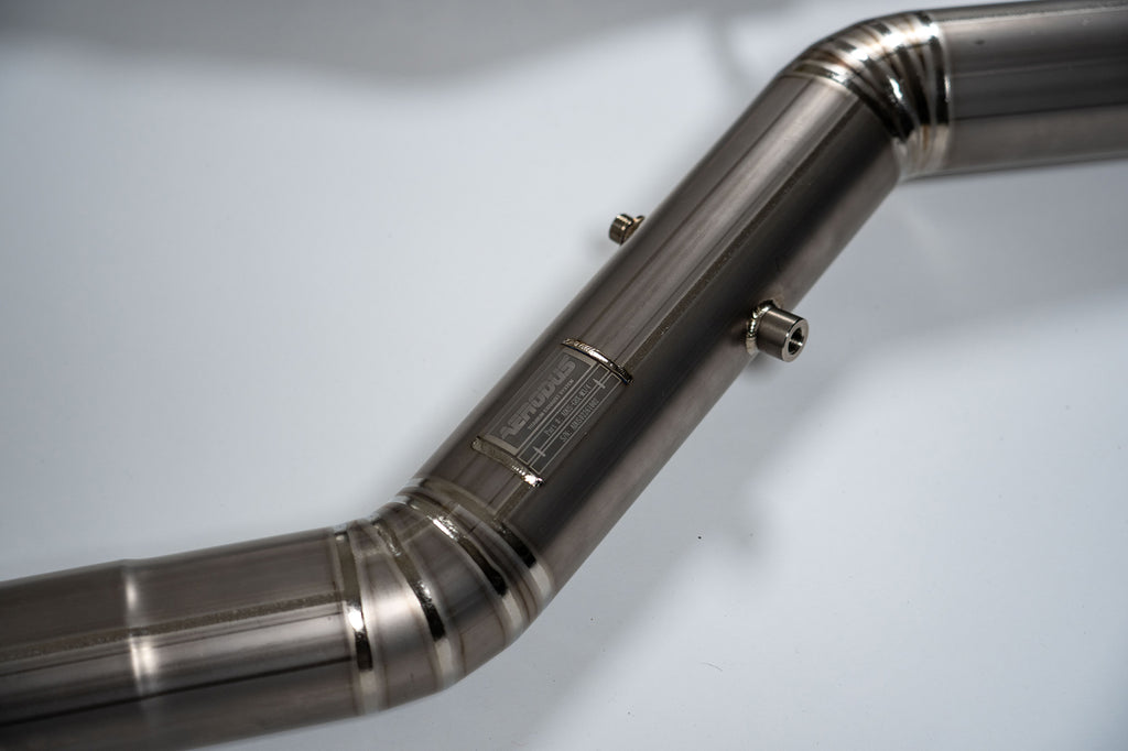 BMW G82 G80 M3 M4 Full Titanium Valve CatBack Exhaust System Titanium Tips