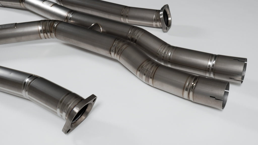 BMW M3 F80 M4 F82 Full Titanium Valve CatBack Exhaust System 2.5” Titanium Tip