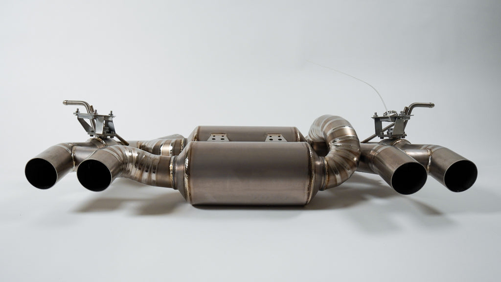 BMW M3 F80 M4 F82 Full Titanium Valve CatBack Exhaust System 2.5” Titanium Tip