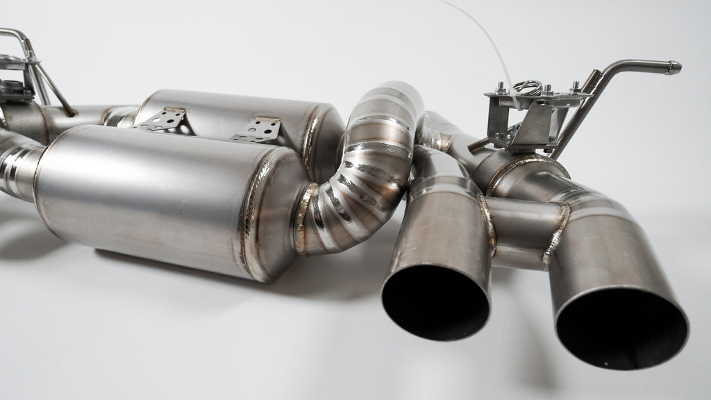 BMW M3 F80 M4 F82 Full Titanium Valve CatBack Exhaust System 2.5” Titanium Tip