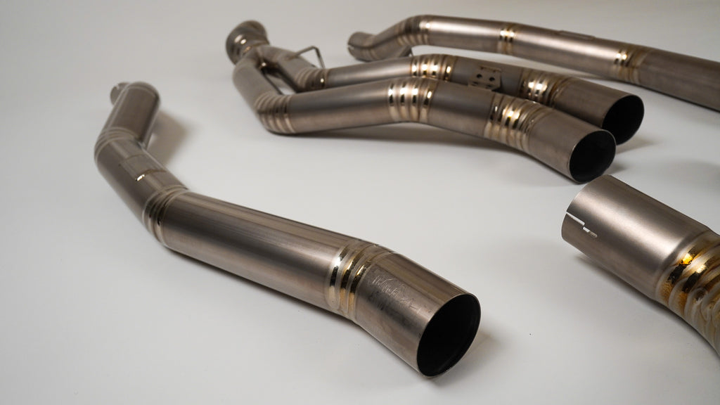 BMW F87 M2 Full Titanium Valve CatBack Exhaust System Titanium Tips