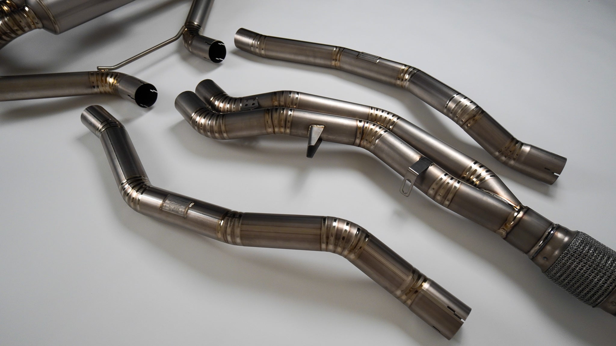 BMW F87 M2 Full Titanium Valve CatBack Exhaust System Titanium Tips
