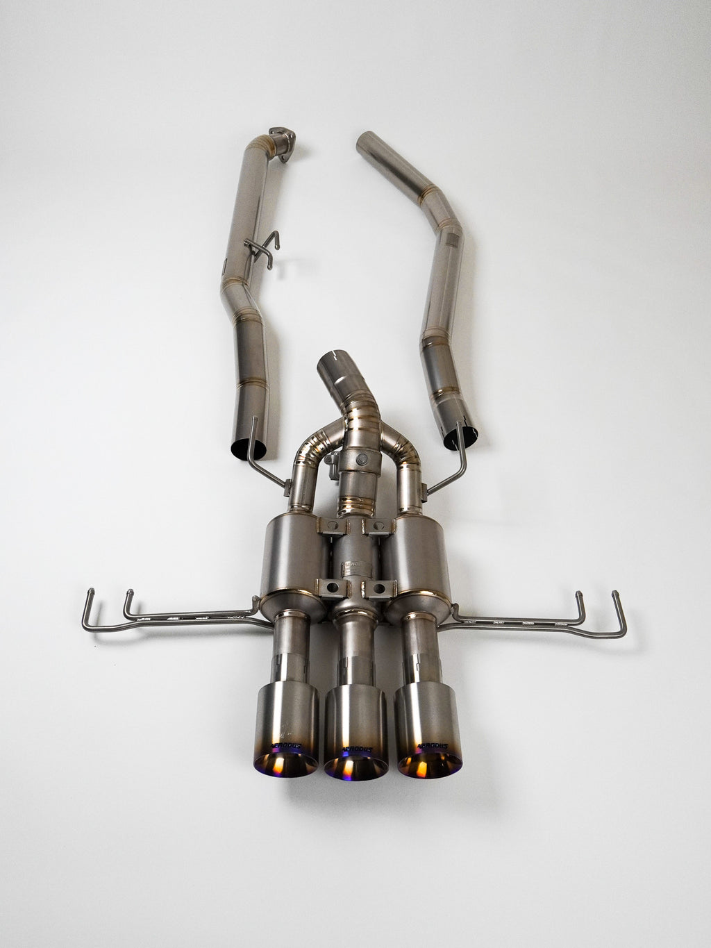 Valve CatBack Exhaust w/ Blue Flame Tips  Honda Civic Type-R FK8 2.0T 2017-2022