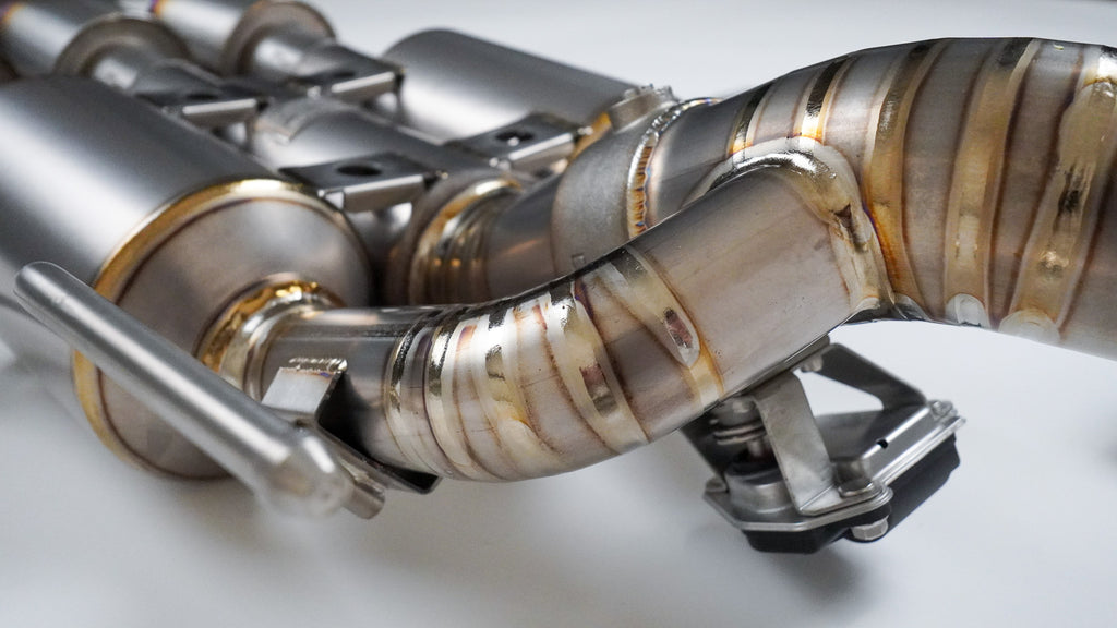 Valve CatBack Exhaust w/ Blue Flame Tips  Honda Civic Type-R FK8 2.0T 2017-2022