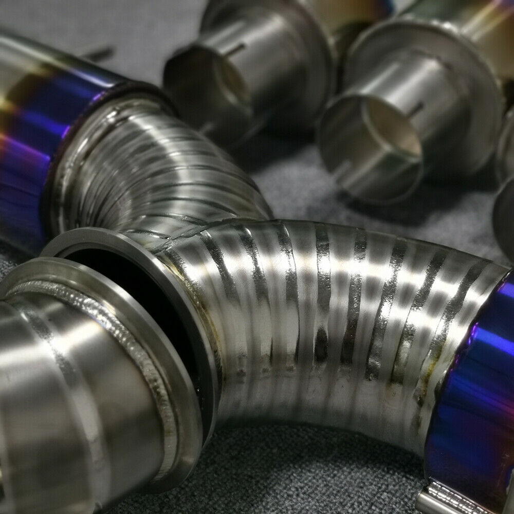 Titanium 4" 102mm Y PIPE Catback Exhaust System for Nissan GTR R35 VR38 2008-18