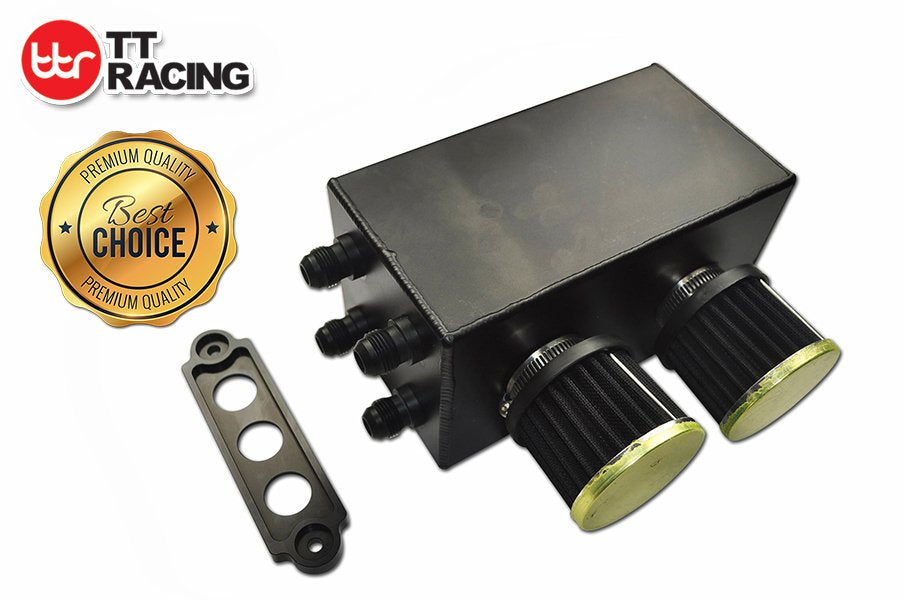 Honda Civic Acura Integra 10AN 4 Port  Oil Catch Can Breather