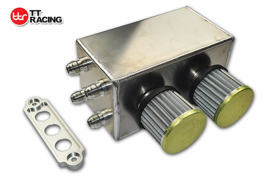 Honda Civic Acura Integra 10AN 4 Port  Oil Catch Can Breather