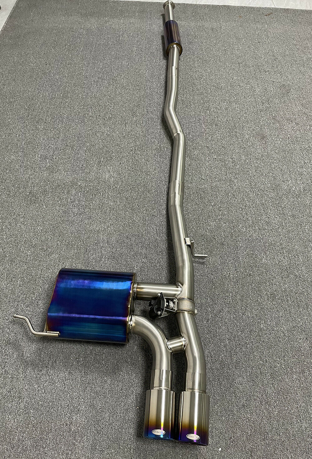 Full Titanium Exhaust System Catback w/ valve Mini Cooper F56 F57 2.5" Tube 2014-2020
