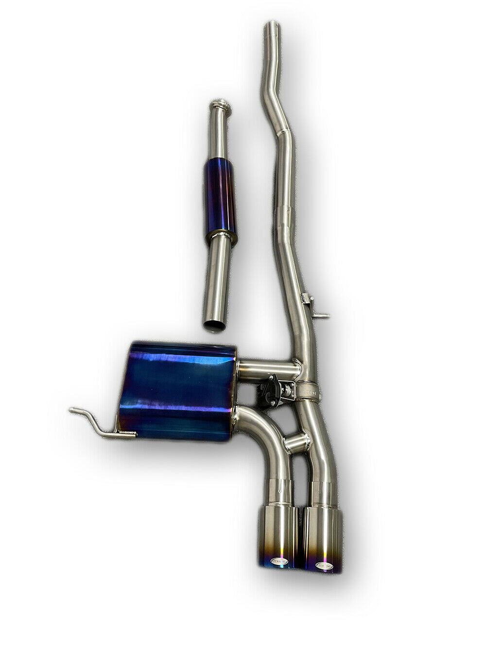 Full Titanium Exhaust System Catback w/ valve Mini Cooper F56 F57 2.5" Tube 2014-2020
