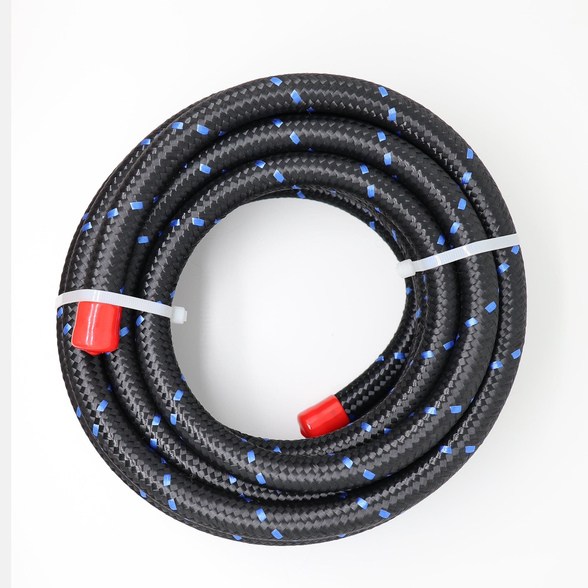 7/16" NYLON STAINLESS STEEL BRAIDED -8AN AN8 FUEL HOSE - 20FT