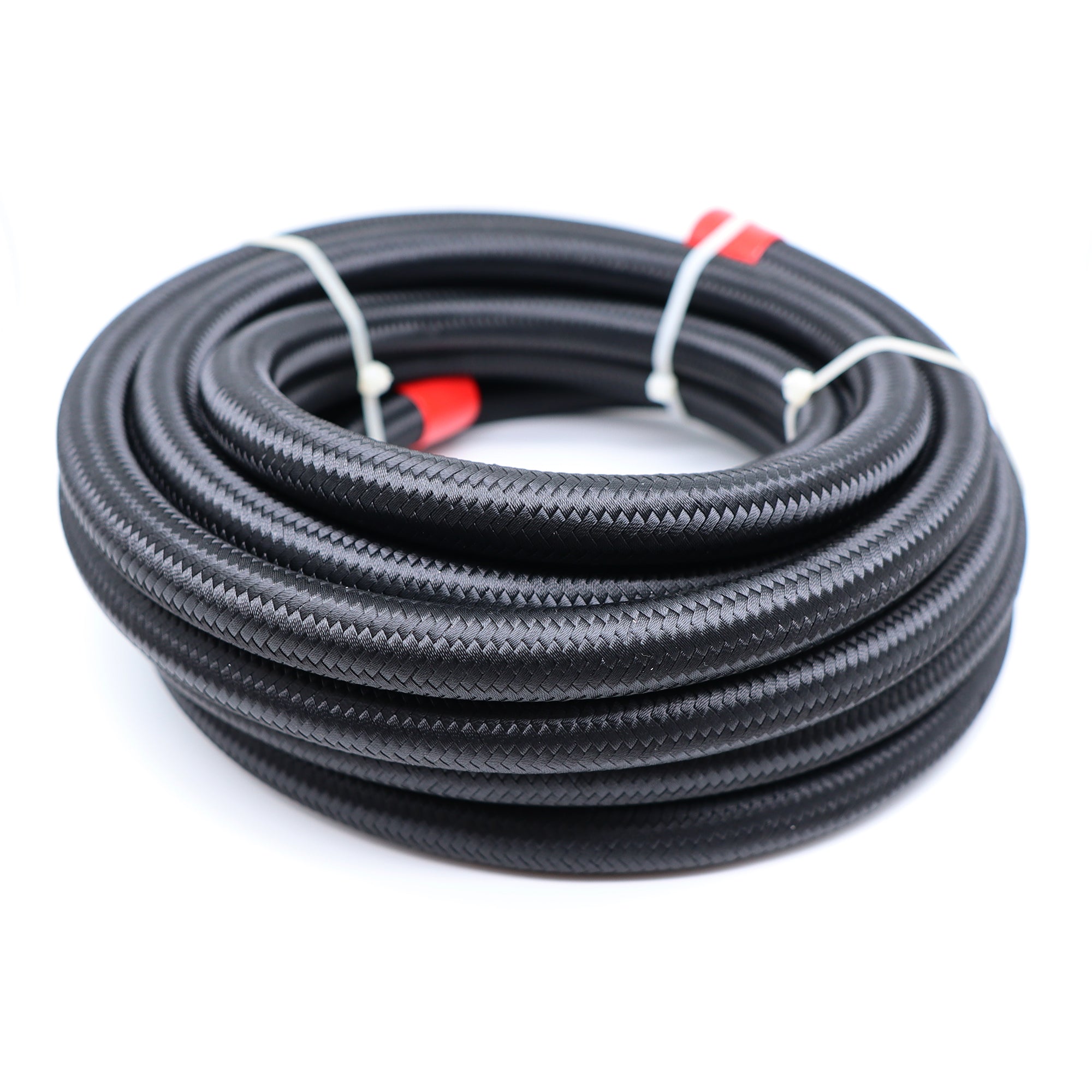 PTFE Black Nylon Bradied -6AN / -8AN / -10AN
