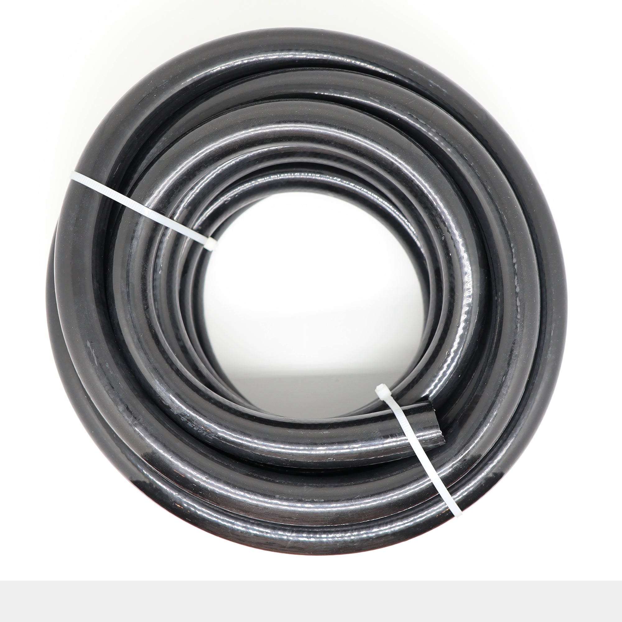AN6/AN8/AN10 Push lock Loc On Black Fuel Hose 20ft 10 Fitting Kit