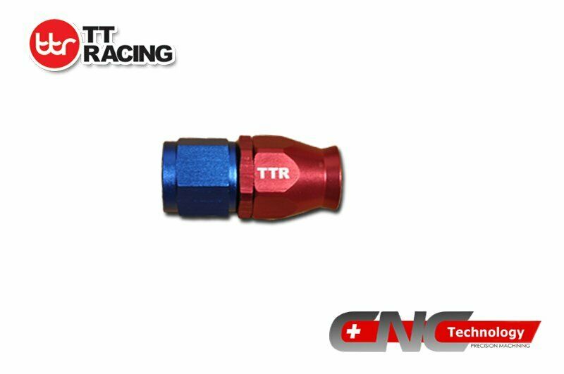 20FT AN6/AN8/AN10 Stainless Steel PTFE TEFLON Fuel Hose 10 Fittings