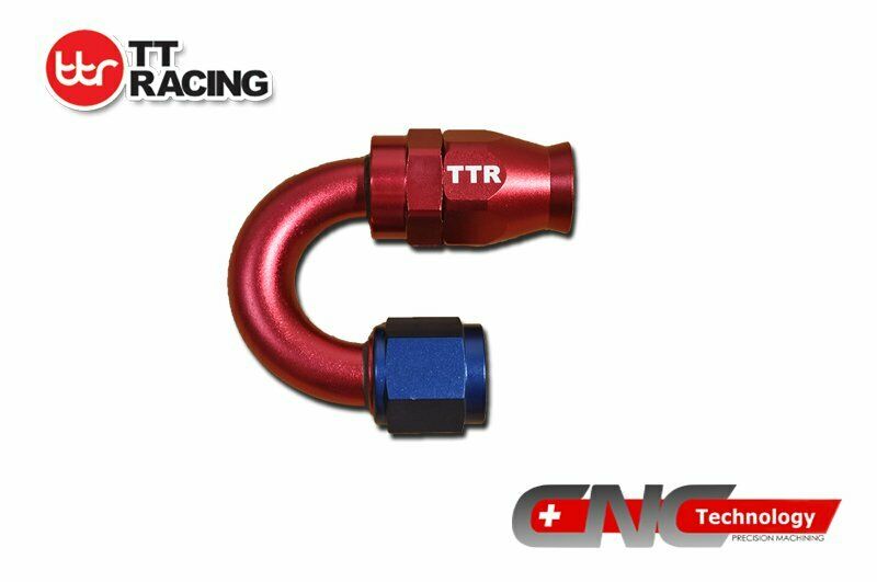 20FT AN6/AN8/AN10 Stainless Steel PTFE TEFLON Fuel Hose 10 Fittings