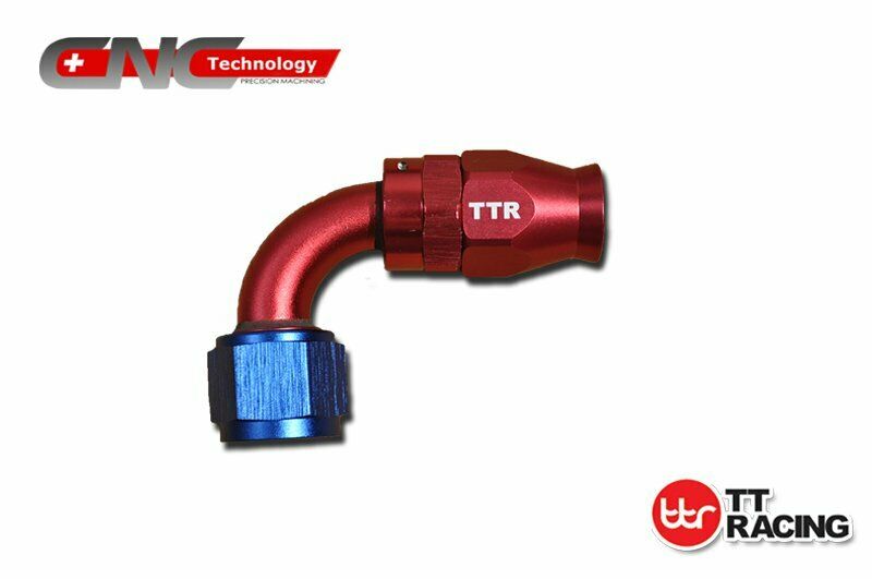 20FT AN6/AN8/AN10 Stainless Steel PTFE TEFLON Fuel Hose 10 Fittings