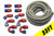 AN6/AN8/AN10 Stainless Steel PTFE Fuel Line 33FT Red/Blue 10 Fittings