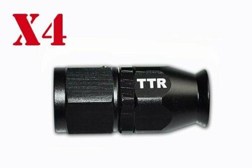 20FT AN6 /AN8 /AN10 Stainless Steel PTFE TEFLON Fuel Hose 10 Fittings