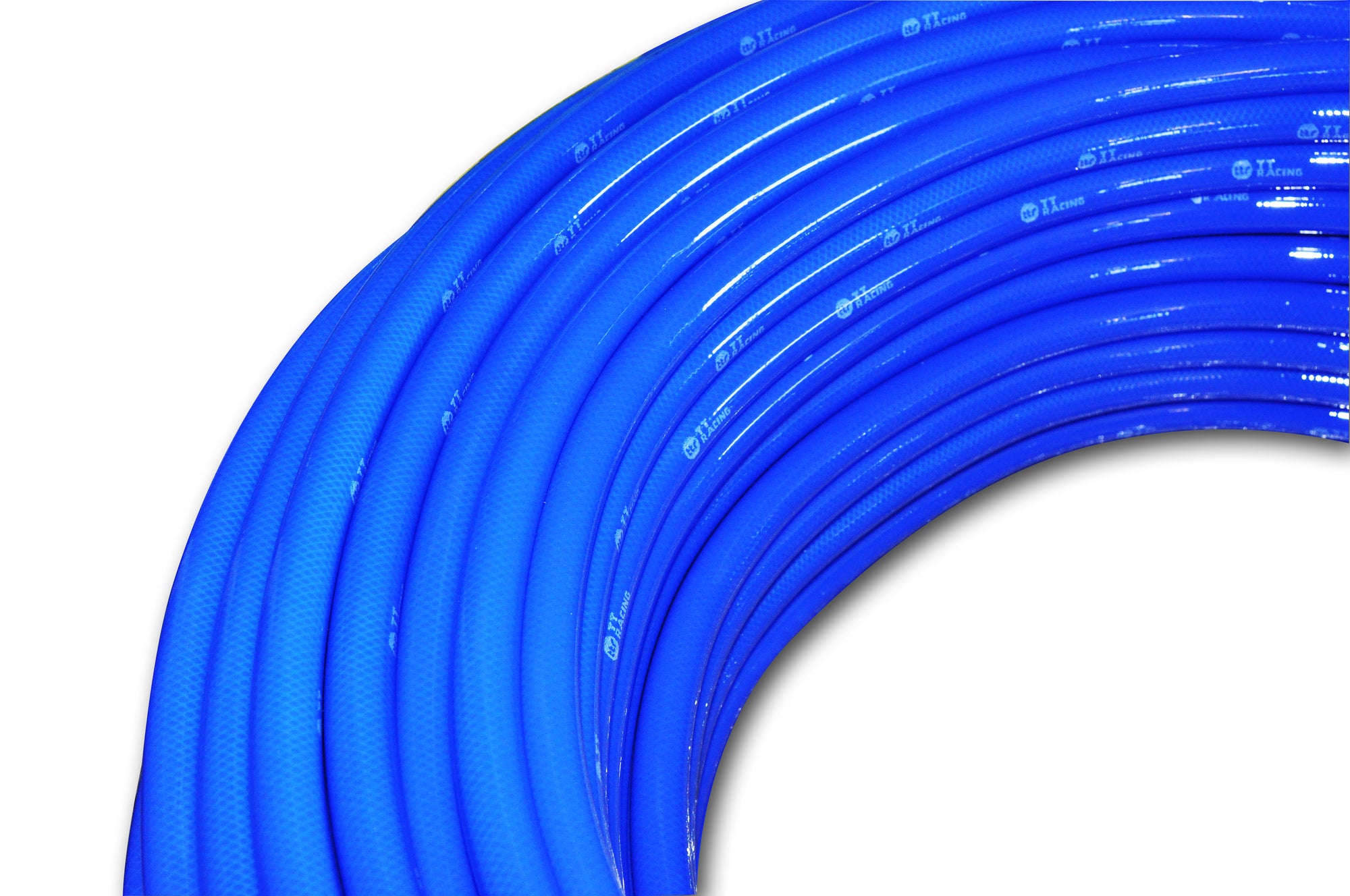 AN6/AN8/AN10 Push lock Loc On Blue Fuel Hose 20ft 10 Fitting Kit