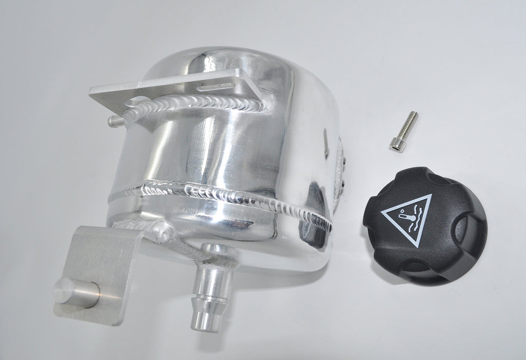 Aluminum Alloy Radiator Coolant Reservoir Tank fit 05-08 Mini R56 Cooper S W/ Cap