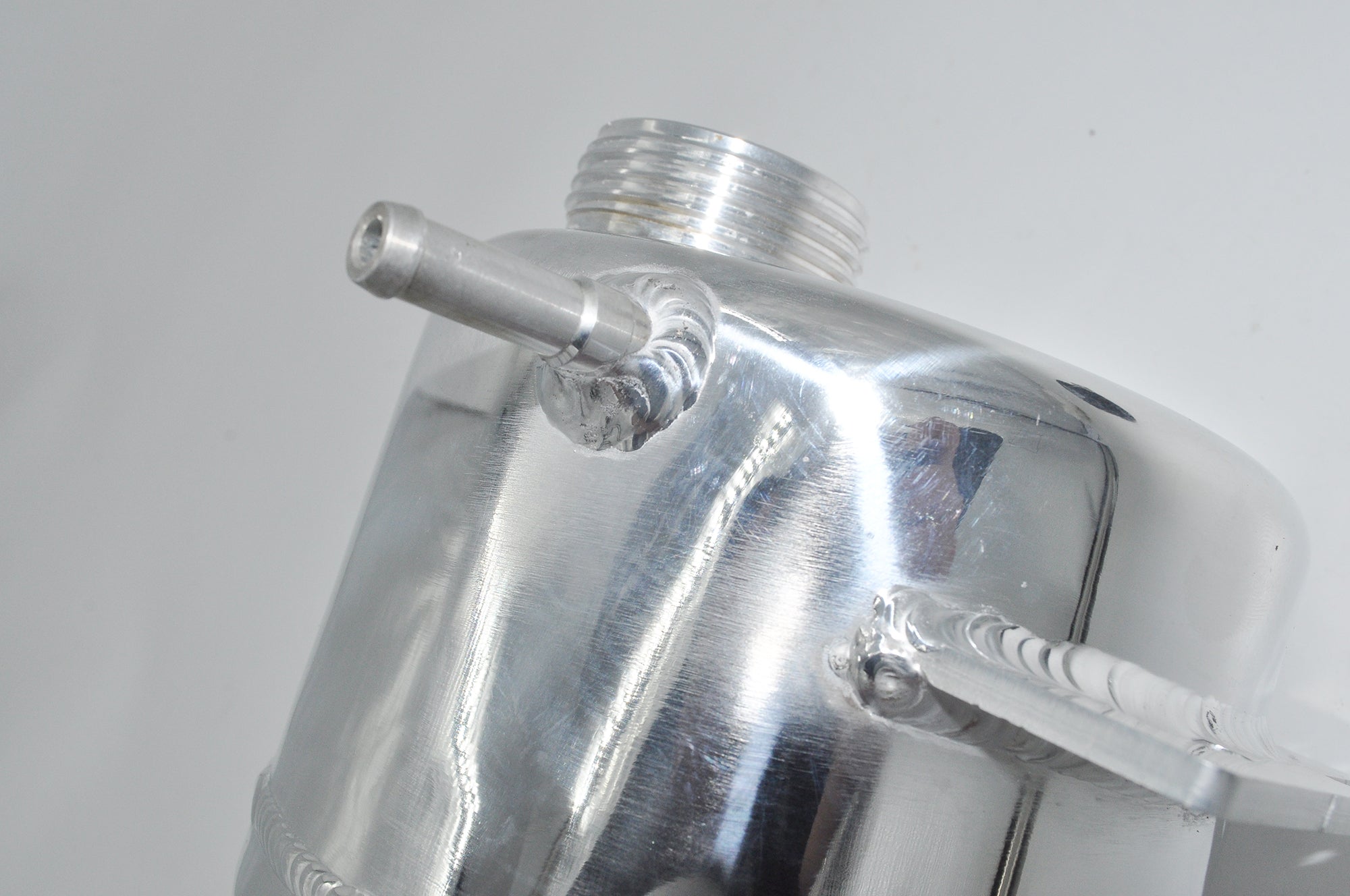 Aluminum Alloy Radiator Coolant Reservoir Tank fit 05-08 Mini R56 Cooper S W/ Cap