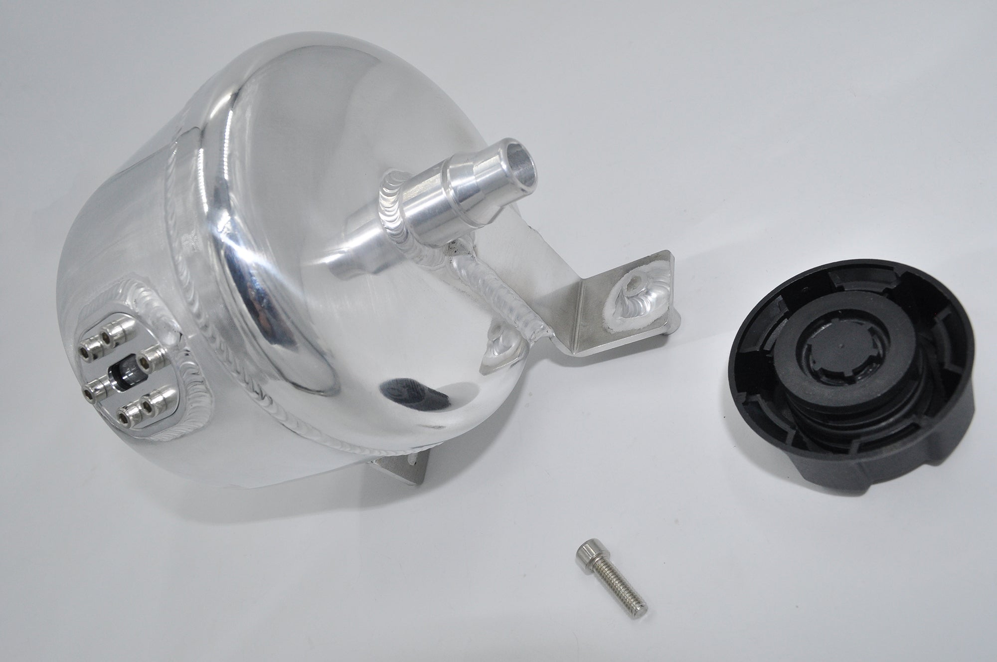 Aluminum Alloy Radiator Coolant Reservoir Tank fit 05-08 Mini R56 Cooper S W/ Cap
