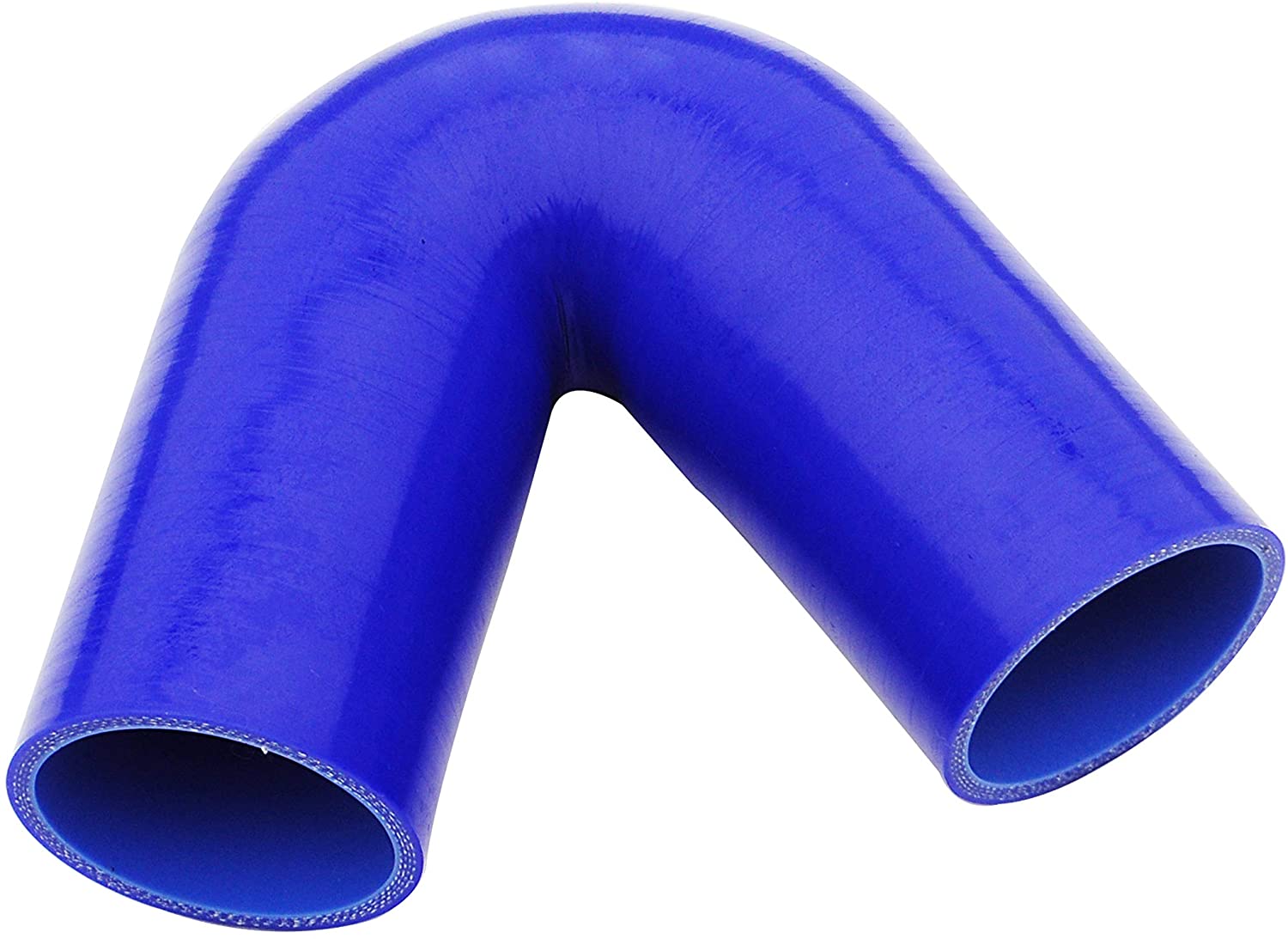 4PLY Silicone 135 Degree Elbow intercooler Radiator Hose Blue