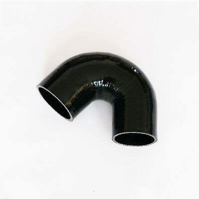 4PLY Silicone 135 Degree Elbow intercooler Radiator Hose Black